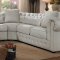 Savonburg Sectional Sofa 8427 in Neutral Fabric by Homelegance