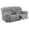 Gilson Motion Sofa 602551 Gray Fabric by Coaster w/Options