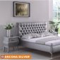 Ancona Bedroom in Silver Tone by American Eagle w/Options