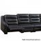 Ludlow Motion Sectional Sofa in Black by Beverly Hills