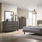 Valdemar Bedroom Set 5Pc BD00571Q in Brown & Gray by Acme