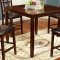 D115-5 Counter Height Dining Set 5Pc in Dark Cherry