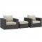 Sojourn Outdoor Patio 3Pc Sectional Set EEI-1891 by Modway