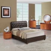 8119-Emily Cherry Bedroom Set 5Pc by Global w/Options