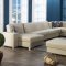 Kobe Santa Glory Cream Modular Sectional Sofa in PU by Istikbal