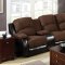 Wolcott Motion Sectional Sofa CM6557 Microfiber & Leatherette