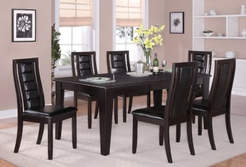 Era Dining Room Set 7Pc in Espresso [ADDS-Era]