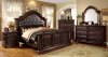 CM7711 Esperia Bedroom in Brown Cherry w/Options