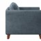 Barberton 3Pc Sofa Set 9825DG in Dark Gray by Homelegance