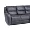 Octavio Power Motion Sofa & Loveseat in Grey Microfiber