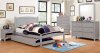 Cara 4PC Youth Bedroom Set CM7903GY in Gray w/Options