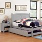 Cara 4PC Youth Bedroom Set CM7903GY in Gray w/Options