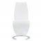 D4801DT Dining Table in White by Global w/Optional White Chairs