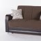 Luna Naomi Brown Sofa Bed by Bellona w/Options