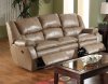 Catnapper Mushroom Top Grain Leather Allegro Reclining Sofa Set