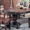 Dark Brown Finish Traditional 7 Pc Dining Set w/Options