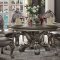 Versailles 5Pc Dining Set 66840 in Antique Platinum by Acme