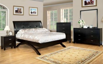 CM7824 Delano Bedroom in Espresso w/Platform Bed & Options [FABS-CM7824 Delano]