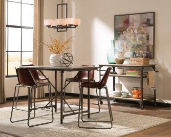 Antonelli 106468 5Pc Counter Height Dining Set by Coaster [CRDS-106468-Antonelli-Set]