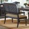 Simpson Dining Table 105191 in Vintage Black - Coaster w/Options