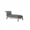 Dresden Chaise 96275 in Vintage Bone White & PU by Acme