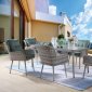 Jenneva Outdoor 7Pc Patio Dining Set OT01095 by Acme