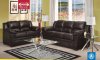 Chocolate Bonded Leather 50410 Bryn Sofa w/Options by Acme