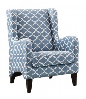 Adlai Accent Chair 1277F1S Set of 2 in Blue by Homelegance