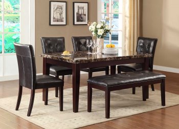 Teague 2544-64 Dining Set 5Pc by Homelegance w/Options [HEDS-2544-64 Teague]