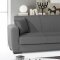 Dolce Sofa Bed in Grey Chenille by Rain w/Optional Items