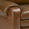 Matera Sofa & Loveseat Set in Brown Leather w/Options