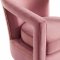 Frolick Accent Chair in Dusty Rose Velvet by Modway