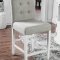 Sutton Counter Ht. Dining Table CM3390PT in Antique White w/Opt