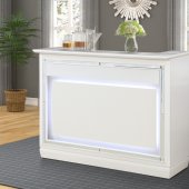 Allura Bar Table 1916W-07 in White by Homelegance w/Options