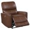 Greenfield Power Motion Sofa 610264P Brown by Coaster w/Options