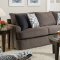 Firminus Sectional Sofa 55795 in Brown Chenille by Acme