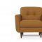 Radwan Sofa 54955 in Camel Leather by Mi Piace w/Options