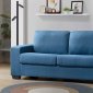 Zoilos Sleeper Sofa 57215 in Blue Fabric by Acme