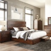 Artesia Bedroom 204470 in Dark Cocoa by Scott Living - Coaster