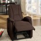 Glenson Power Lift Chair 9644DB in Dark Brown by Homelegance