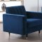 Lola Sofa 619 in Navy Velvet Fabric by Meridian w/Options