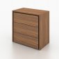 Zen Single Dresser in Walnut by Casabianca