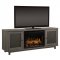 Jesse Electric Fireplace Media Console by Dimplex w/Logs