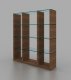 Elm Modular Wall Unit in Walnut by J&M Furniture