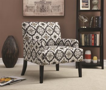 902621 Accent Chair Set of 2 in Printed Fabric by Coaster [CRCC-902621]