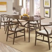 102851 Kersey 5Pc Dining Set in Chestnut Coaster w/Options