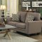 Adair Sofa & Loveseat Set 8413GY in Grey Fabric by Homelegance