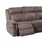 Kisner Motion Sofa & Loveseat Set in Brown by Klaussner