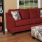 16151 Bombay Sofa & Loveseat Set in Cardinal Fabric by Chelsea