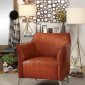 Basseri 2Pc Accent Chair Set 1294BR-1 in Brown by Homelegance